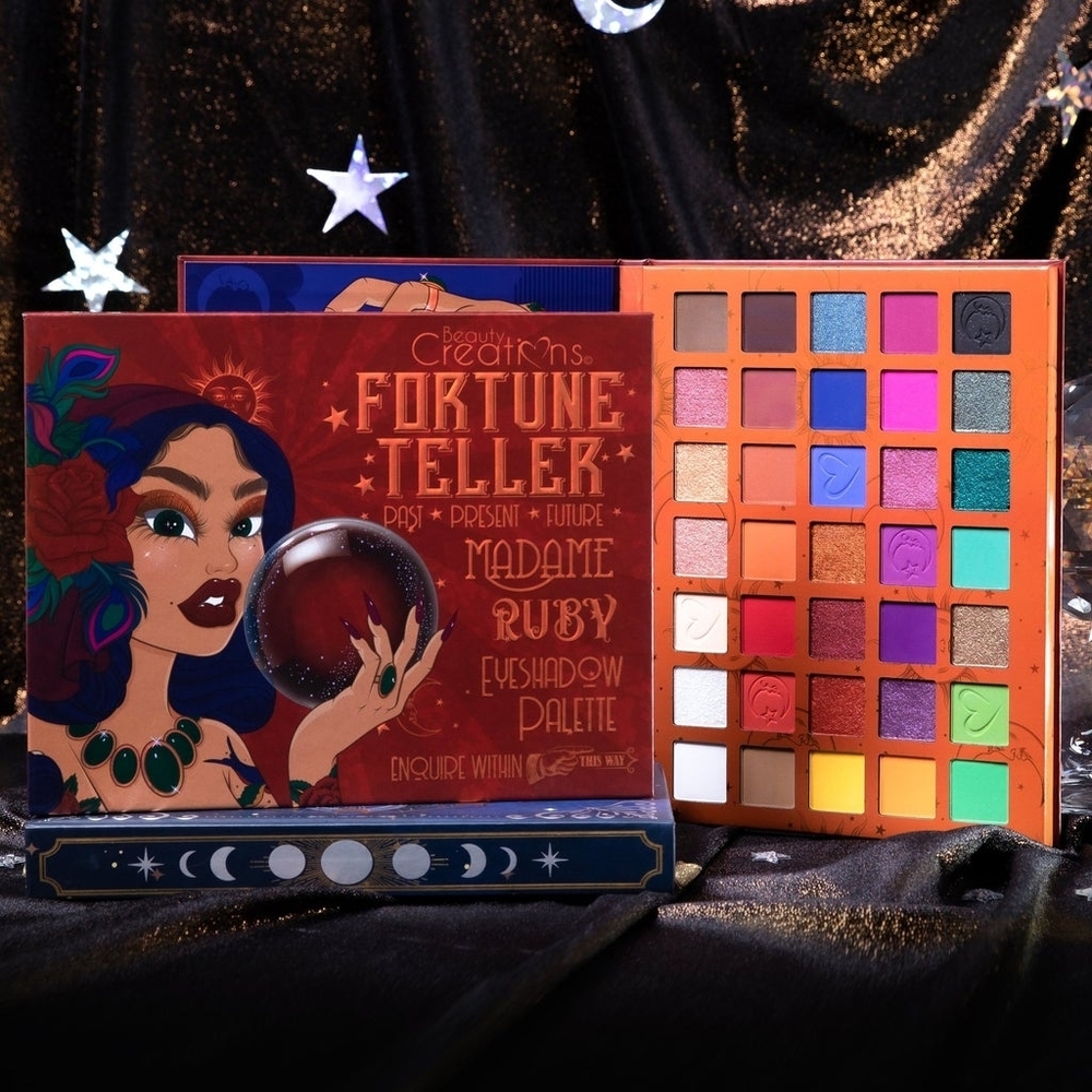 Beauty Creations Fortune Teller Eyeshadow Palette - Bold Multicolor Shades